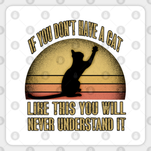 Cat Lovers Gifts Cat Lovers Gifts Sticker Teepublic Uk