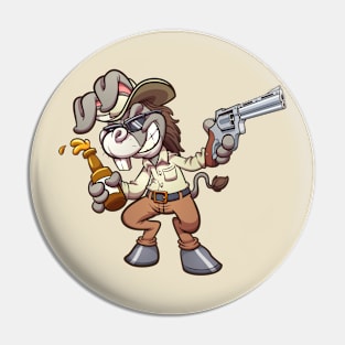 Drunk Donkey Pin