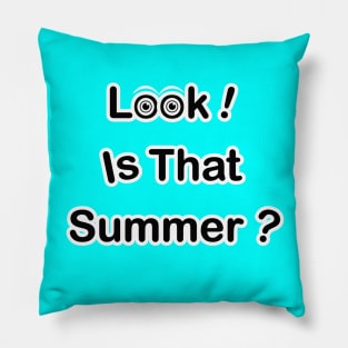 Look! is that Summer? Pillow