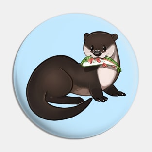 Fishy Otter Pin