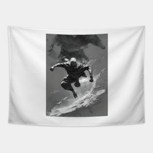 Tsunami Ninja Tapestry