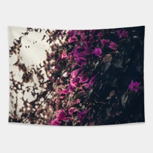 Purple Flowers Tapestry