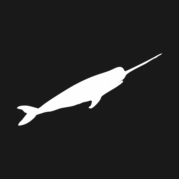 Narwhal (Monodon monoceros), white by RosArt100