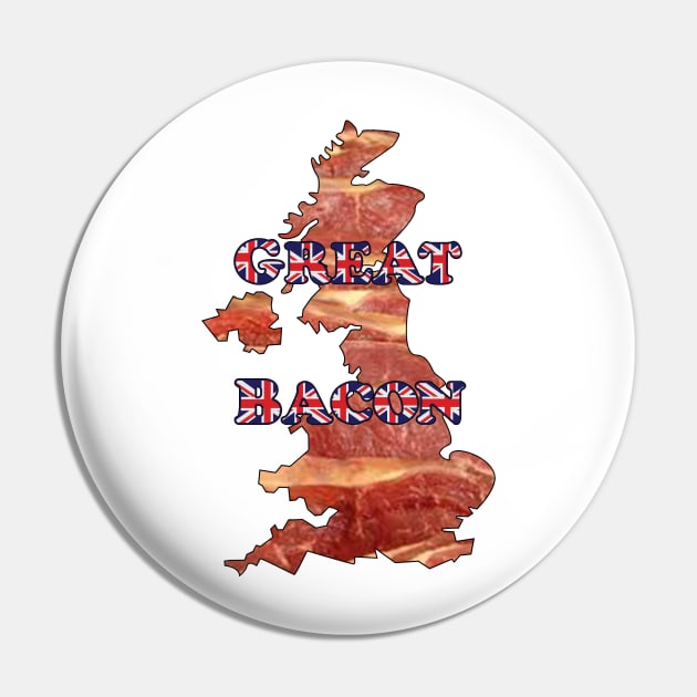 Great Bacon Pin by Justwillow