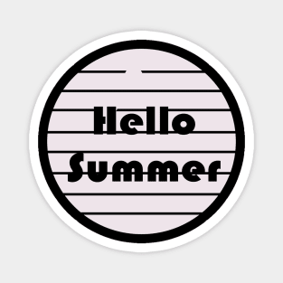 Hello Summer Magnet