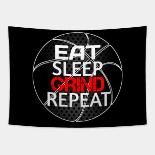 Basketball Eat Sleep Repeat Tapestry