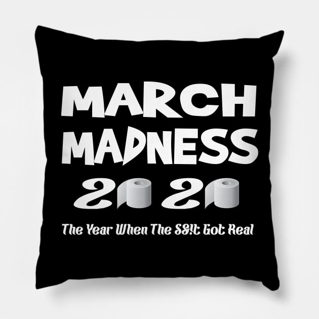 March Madness Pillow by Gigart