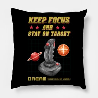 joystick gamepad pixel Pillow