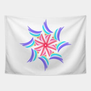 Colorful Star Tapestry