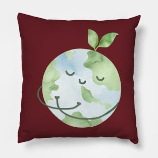 Green Plant Concept Pillow