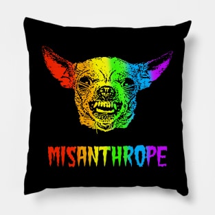 Rainbow Misanthrope Pillow