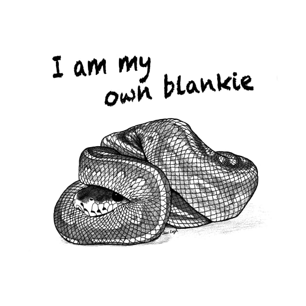 I Am My Own Blankie by JessiLeigh