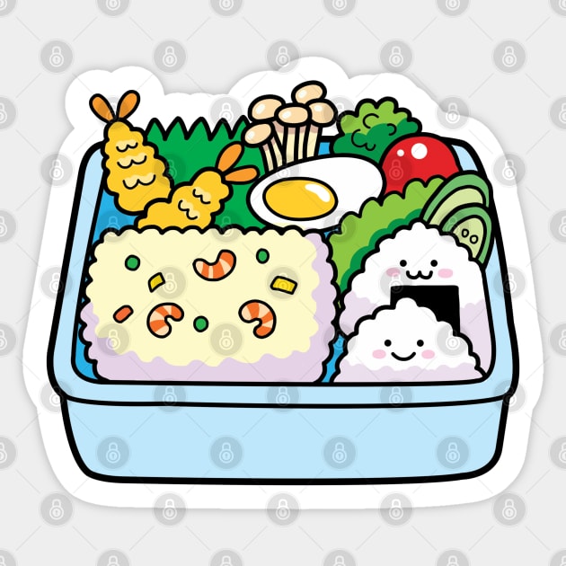 Anime Bento Box Aesthetic - Bento - Sticker