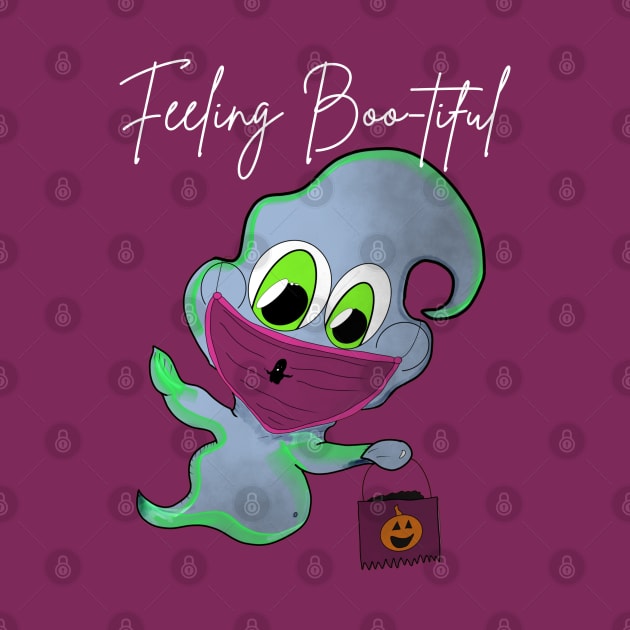 Feeling Boo-tiful! Trick-Or-Treating Ghost by v_art9