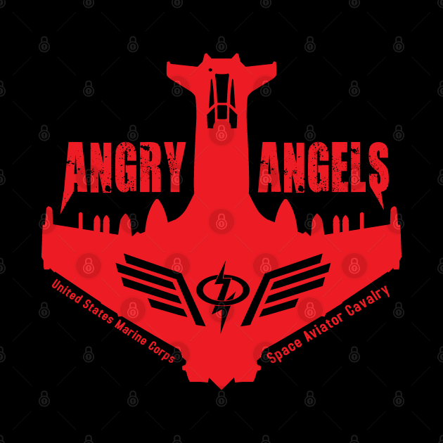 Angry Angels V2  logo by Illustratorator