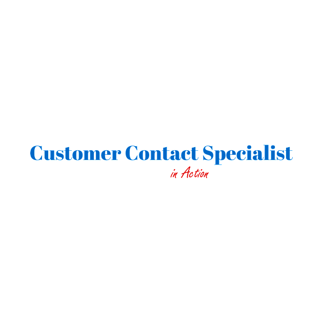 Customer Contact Specialist Mission by ArtDesignDE