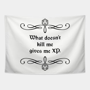 What Doesn't Kill Me Gives Me XP. Tapestry