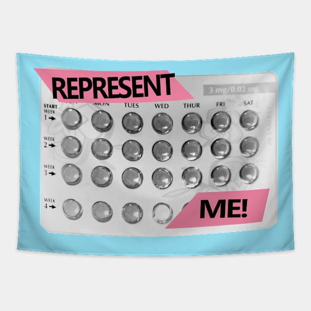 Represent Me! Tapestry by Superbly