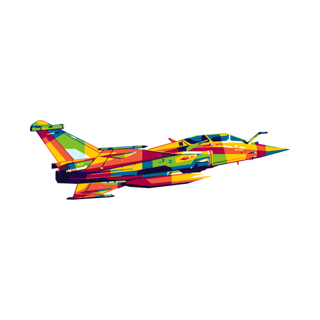 Rafale Jet Fighter by wpaprint