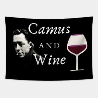 Camus and Wine Tapestry