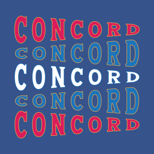 NATIONAL TEXT ART USA CONCORD T-Shirt