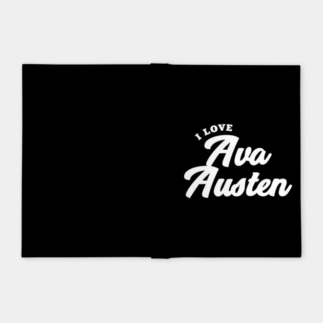 I Love Ava Austen Porn Star Notebook Teepublic Au