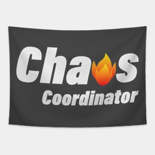 Chaos Coordinator fun quote Tapestry