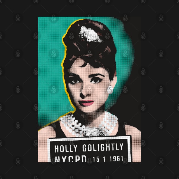 Audrey Mugshot Popart by PengellyArt