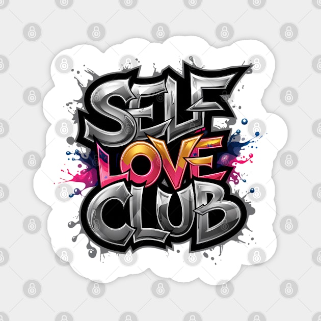 Self Love Club Magnet by Abdulkakl