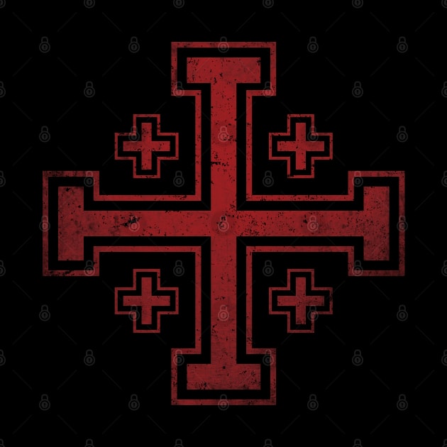 Kingdom of Jerusalem Cross by Beltschazar