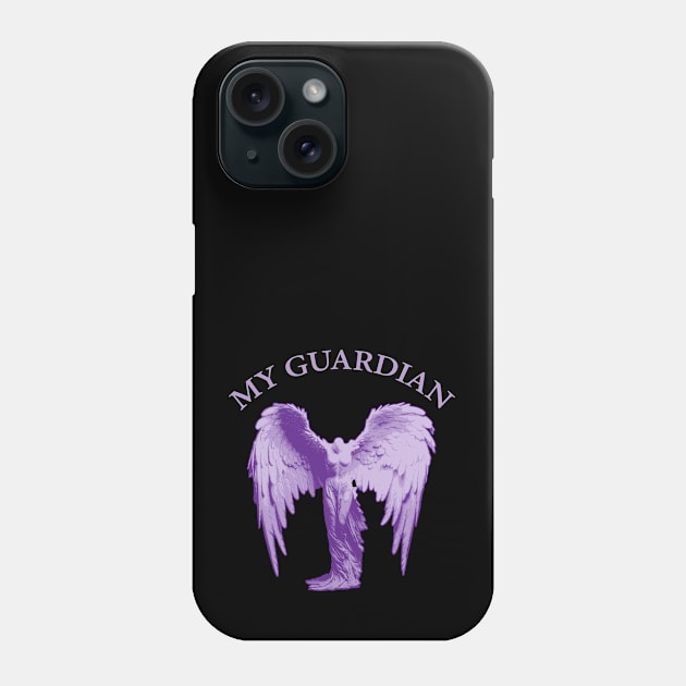 My Guardian, Guardian Angel Phone Case by VoluteVisuals