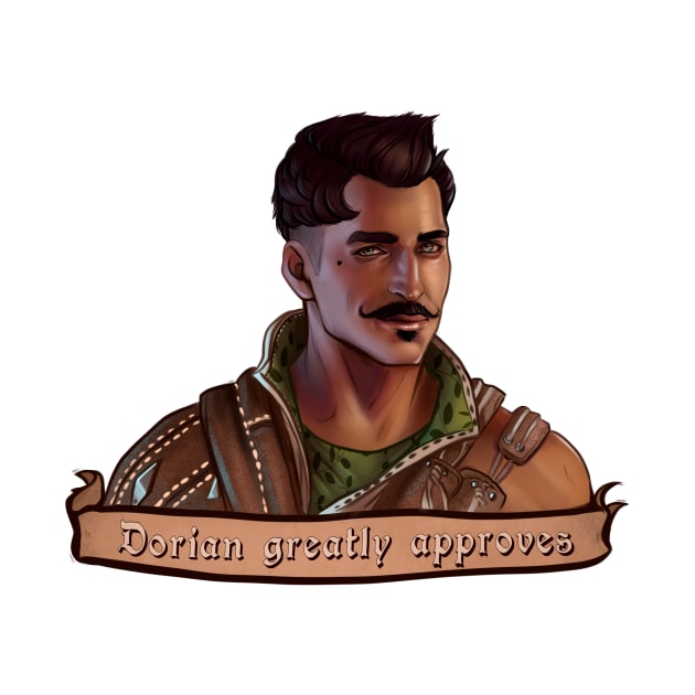 Dorian Greatly Approves by crackedblackinc