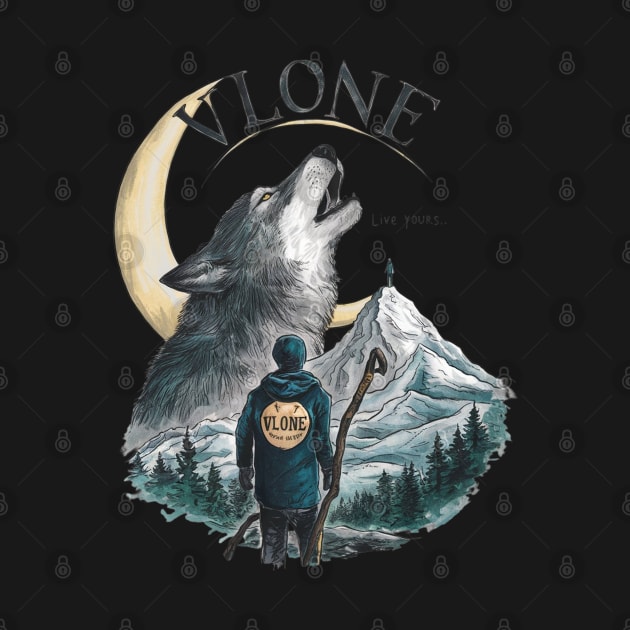 VLONE Howling Lone Wolf