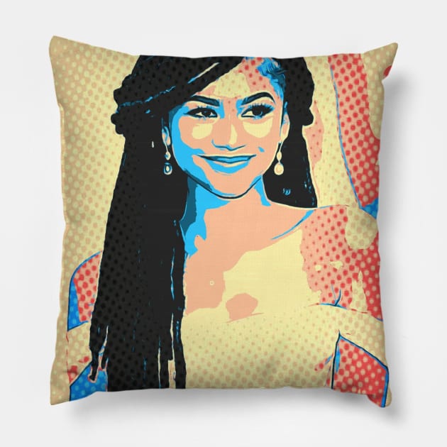 Zendaya Pillow by masboyyy