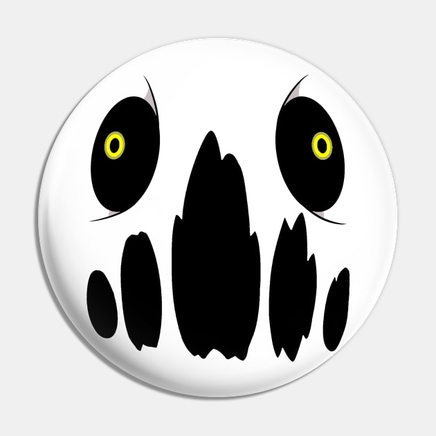 Delirious Face Pin by Worlem