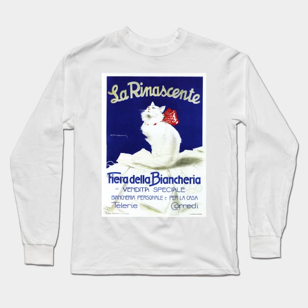 blik diameter helgen LA RINASCENTE Clothing Linen Fair Special Sale Vintage Italian Department  Store Ad - Antique - Long Sleeve T-Shirt | TeePublic