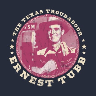 Ernest Tubb - The Texas Troubadour RETRO T-Shirt