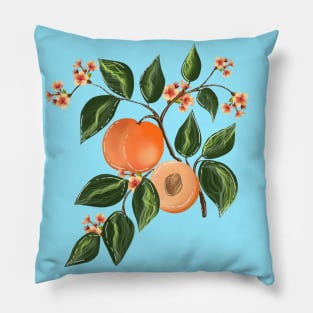 Peach pattern 2 Pillow