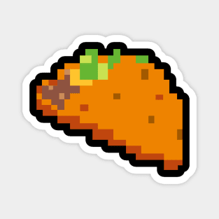 Pixel Taco Magnet