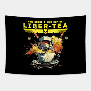 LIBER-TEA - HellDivers II Tapestry