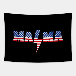 All American Mama - Mom 4th Of July Tapestry