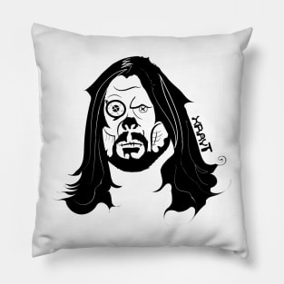 Rock n roll ghoul Pillow