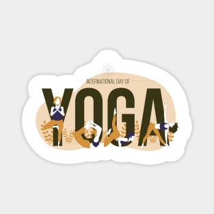 International Day of Yoga Magnet