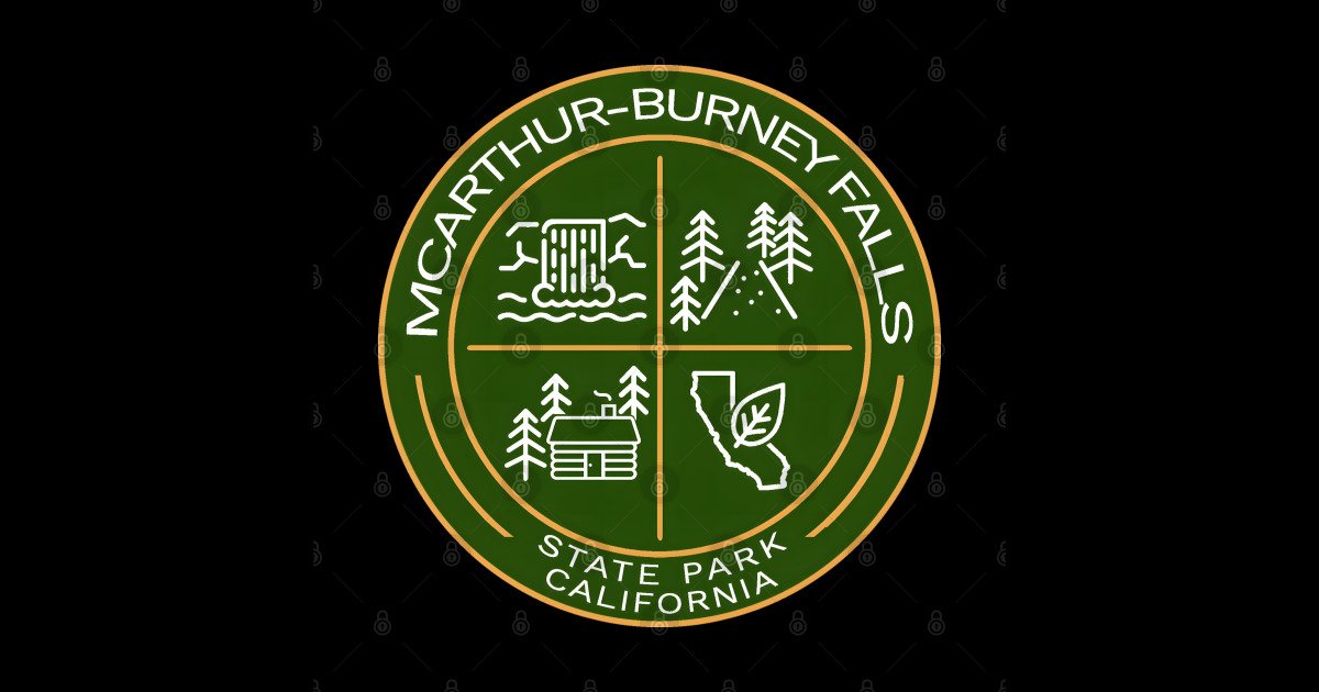 McArthur-Burney Falls State Park Heraldic - Mcarthur Burney Falls ...