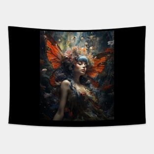 Grunge Fairycore Aesthetic Goth Fairy Core Forest Fae Tapestry