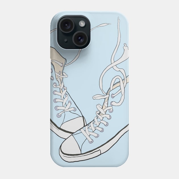 Transparent Converse Phone Case by tplahoz@gmail.com