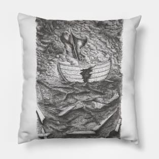 Broken Ship Pillow