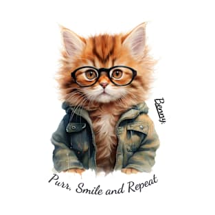 Purr, Smile and Repeat T-Shirt