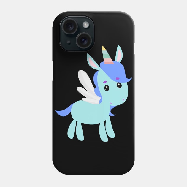 Cute unicorn Phone Case by Imutobi