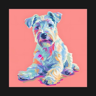 Sealyham Terrier in 80's T-Shirt